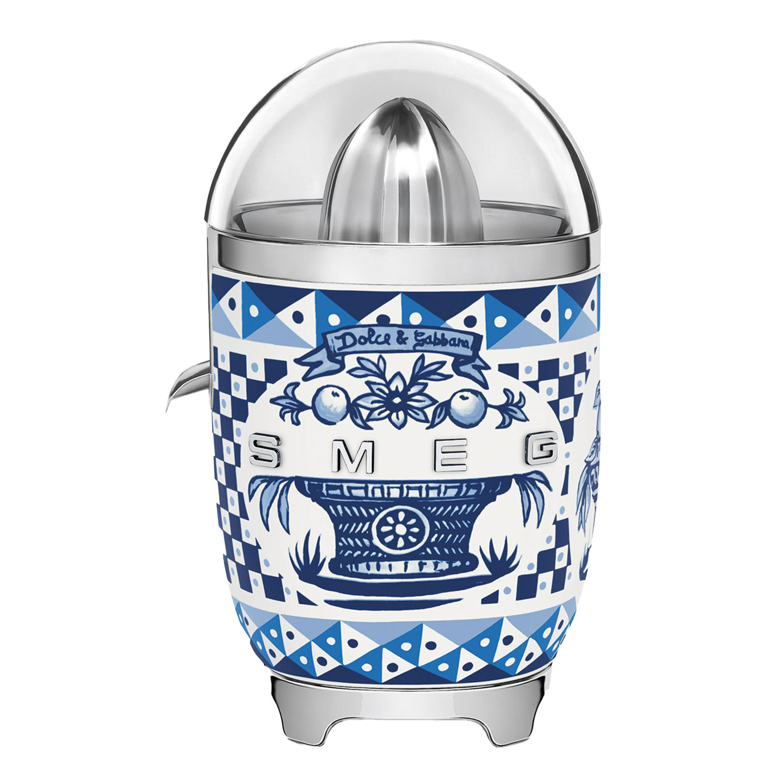 smeg zitruspresse cjf01 blu mediterraneo dolce und gabbana 95396