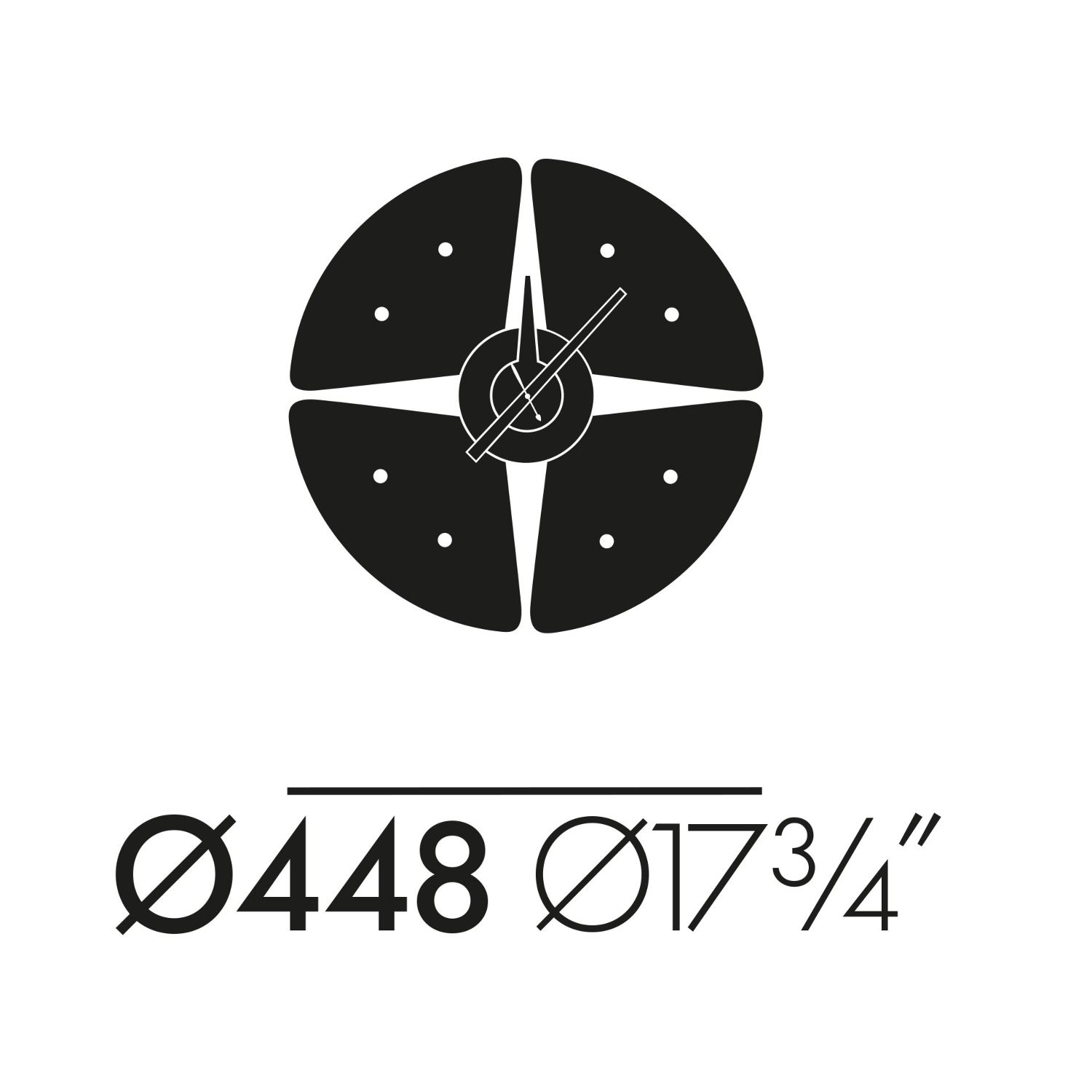 Vitra - Petal Clock Wanduhr