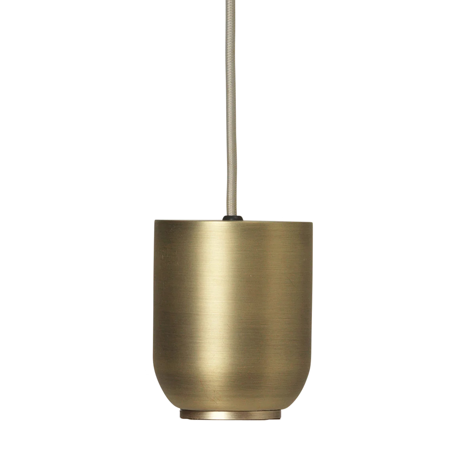 ferm LIVING Socket Pendant Bell brass 1104269683 104333