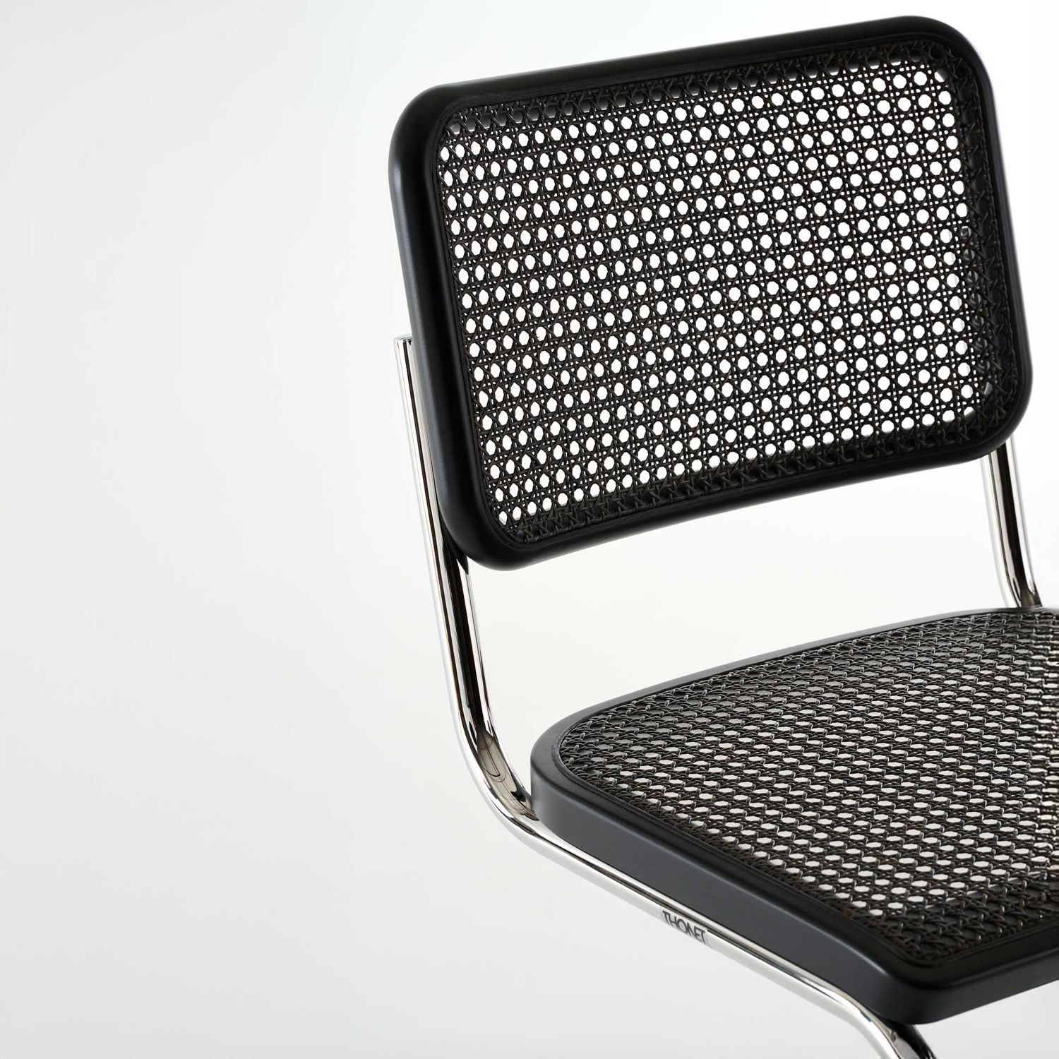 Thonet - S32V Stuhl chrom/Buche klar 6er Set