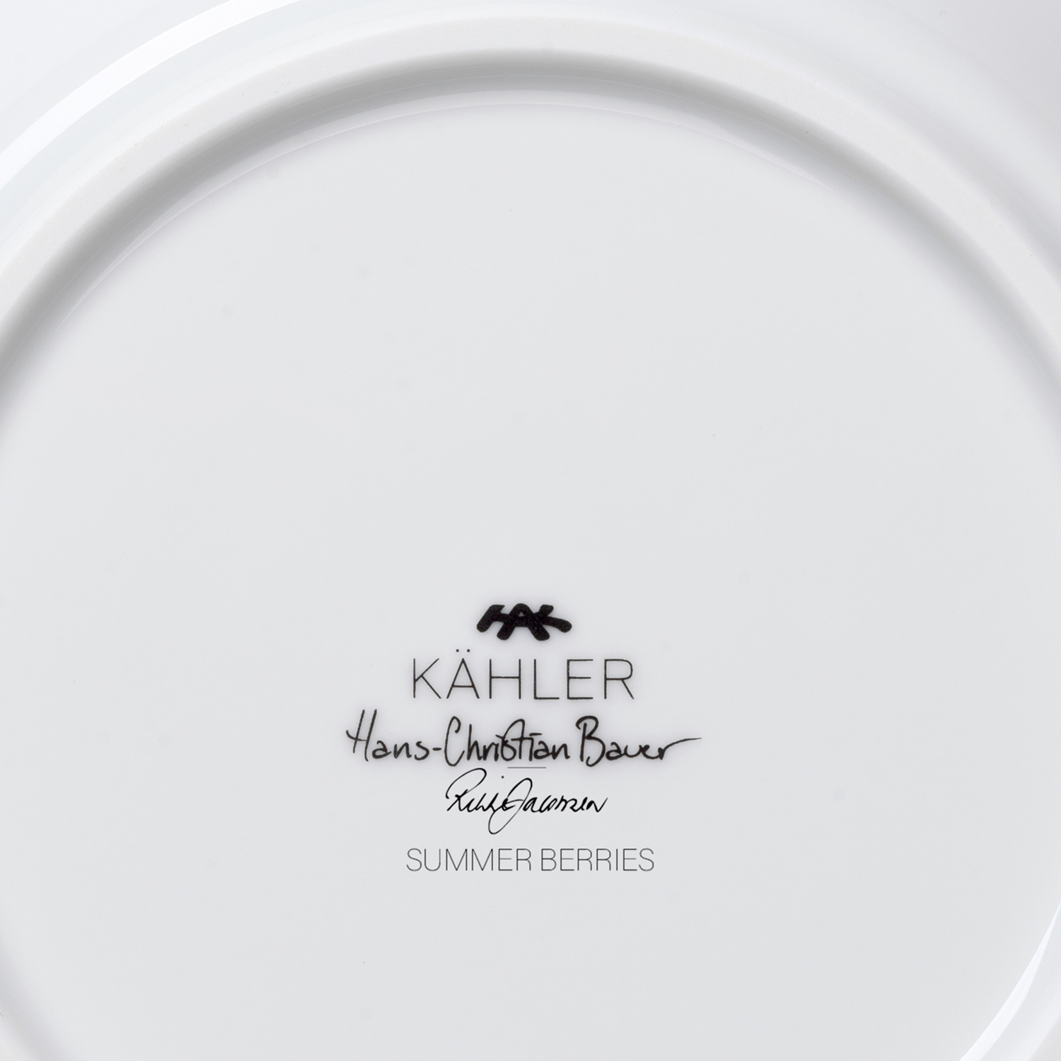 Kähler - Hammershoi Summer Teller ⌀22 cm wild flowers