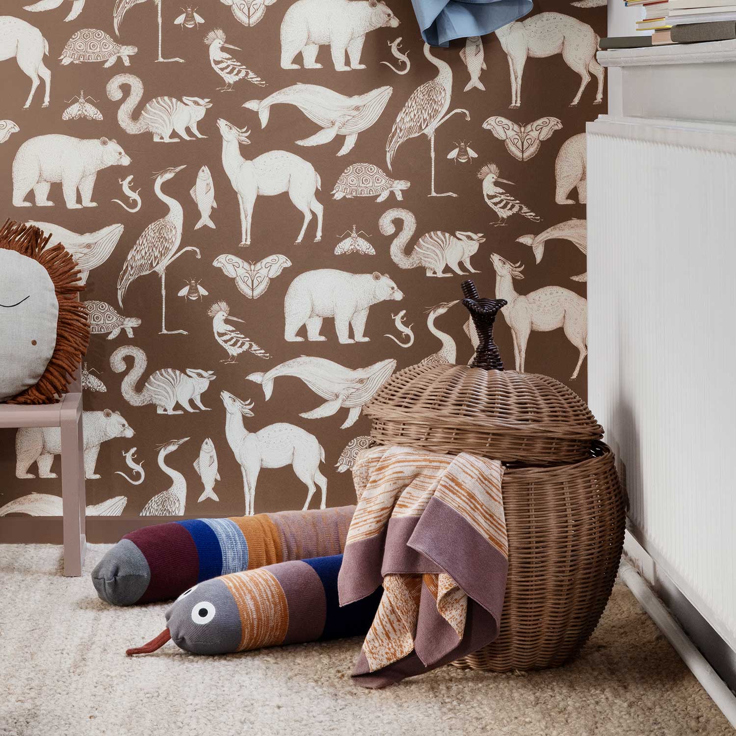 braided storage apple kinderzimmer ferm living 58696