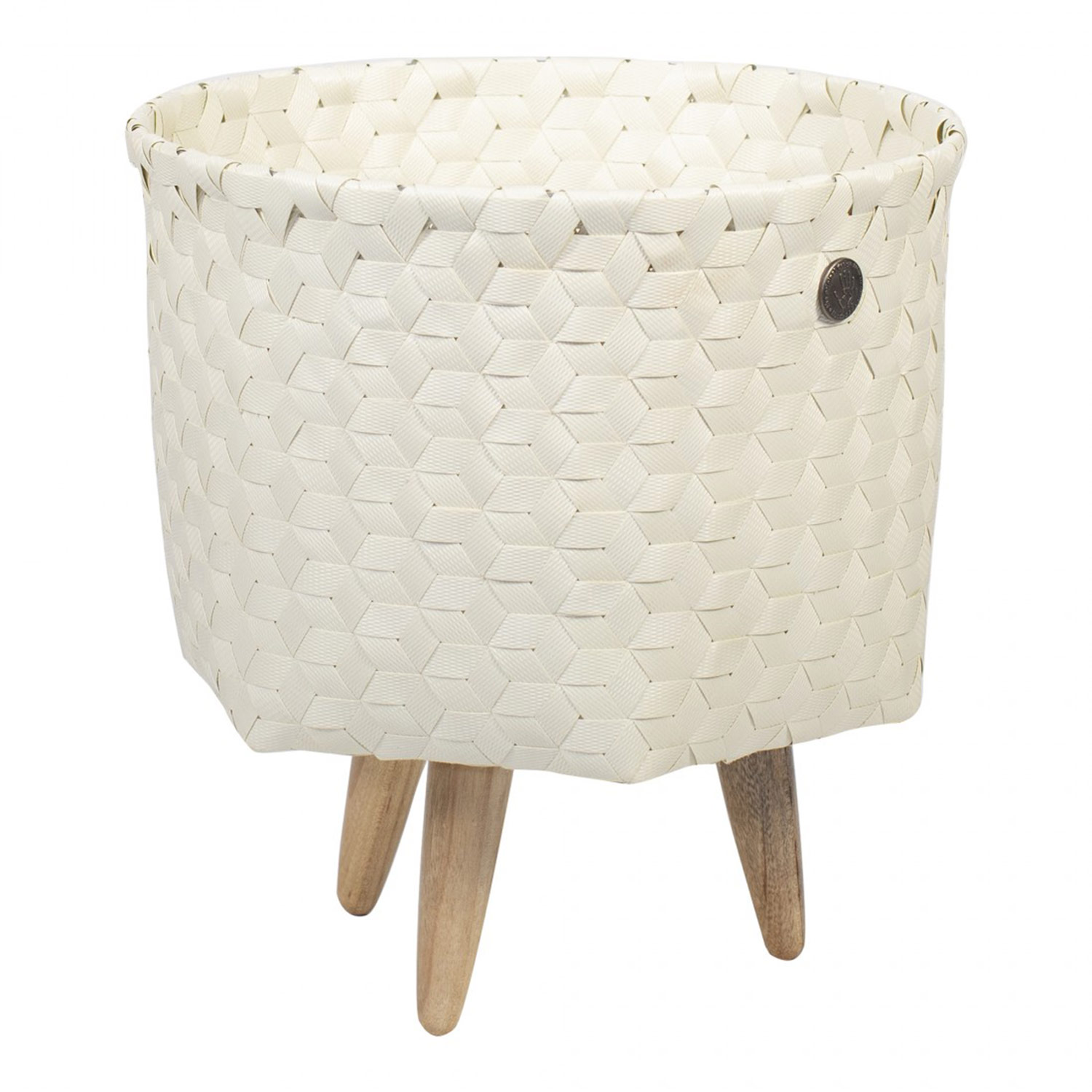 handed by dimensional korb s ecru white mit fuessen 93878