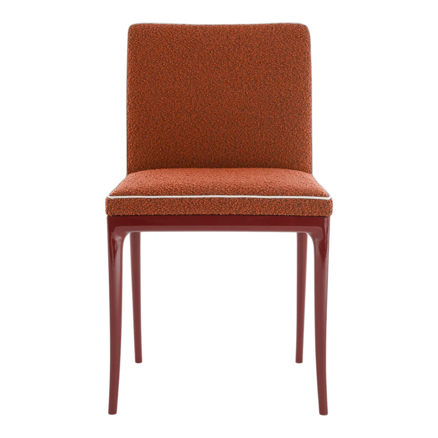 Kartell - Lillybet Stuhl Bouclè burgundy/rot