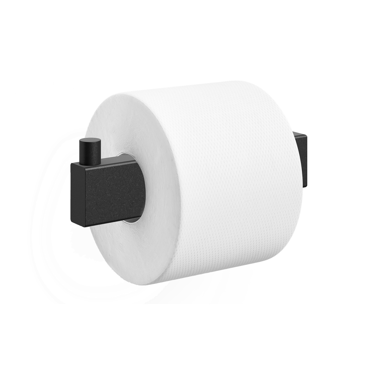 zack linea toilettenpapierhalter schwarz 73161