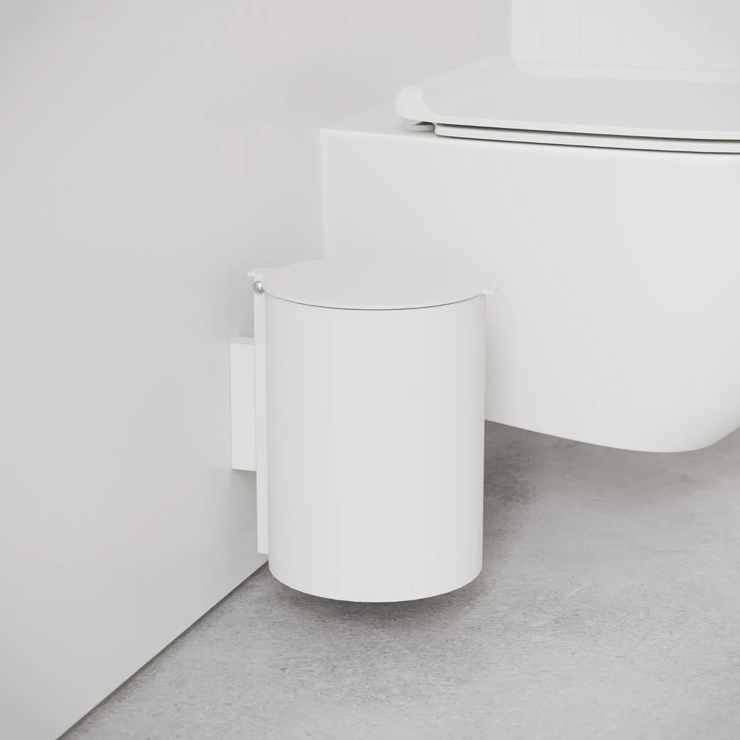 nichba toiletteneimer weiss amb2 94205