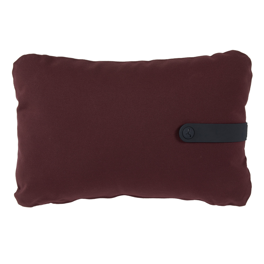 fermob kissen color mix 44x30 weinrot 77753