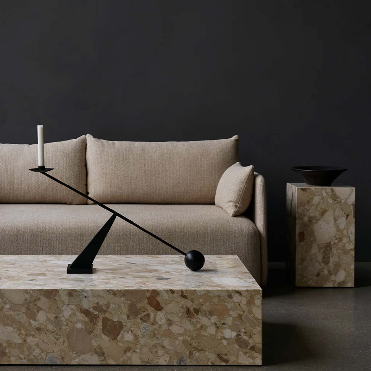 Audo - Plinth Podium cube sand