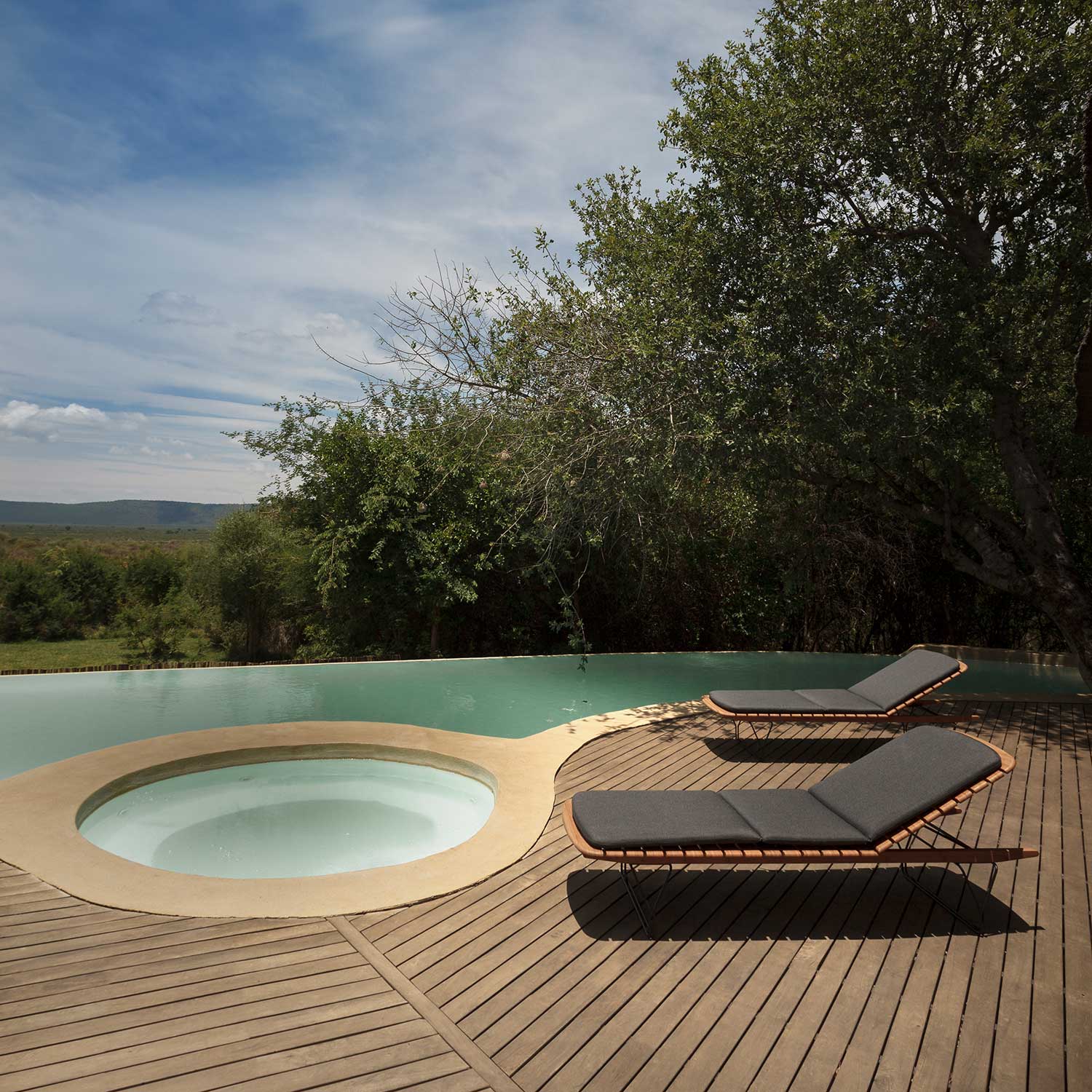 houe molo sunbed mit auflage 92694