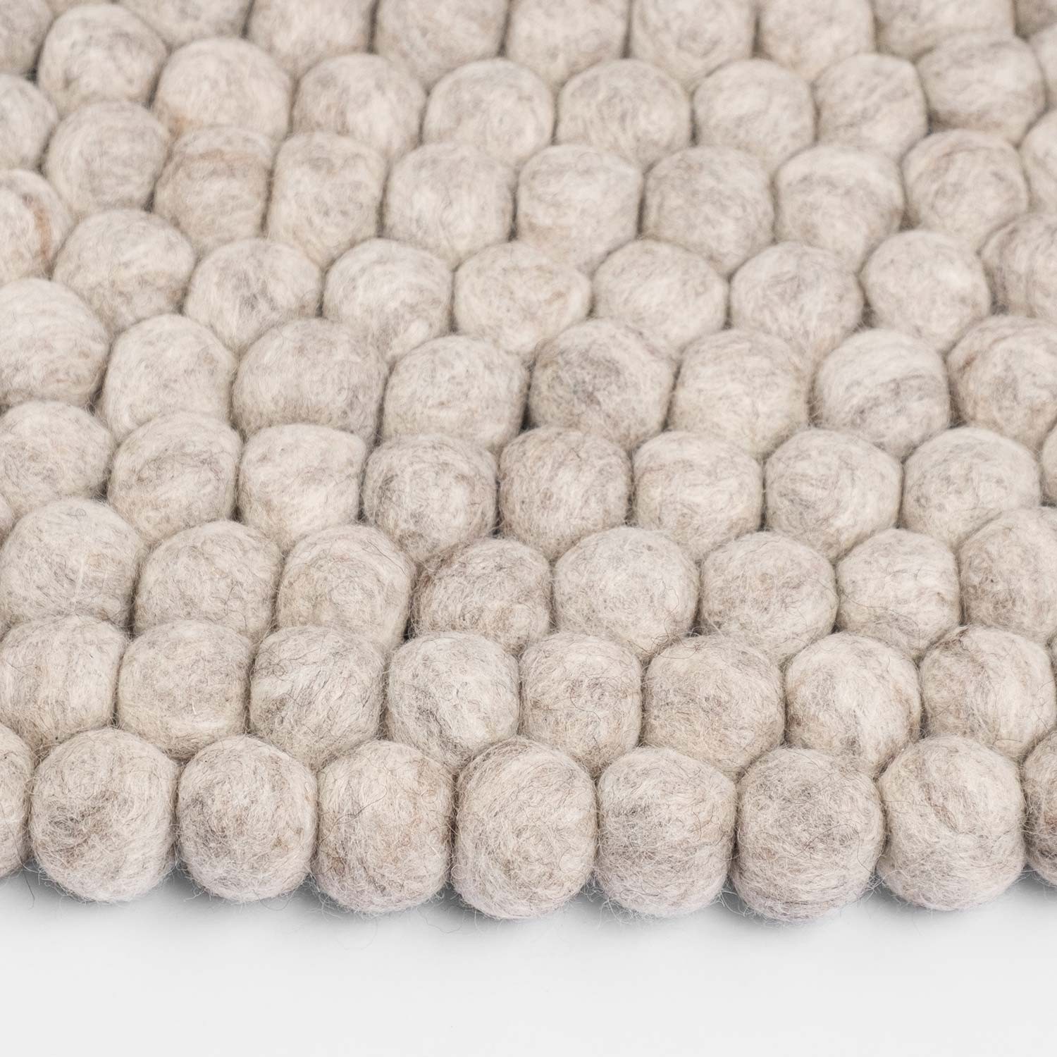 myfelt - Bela Filzkugelteppich rund 120 cm