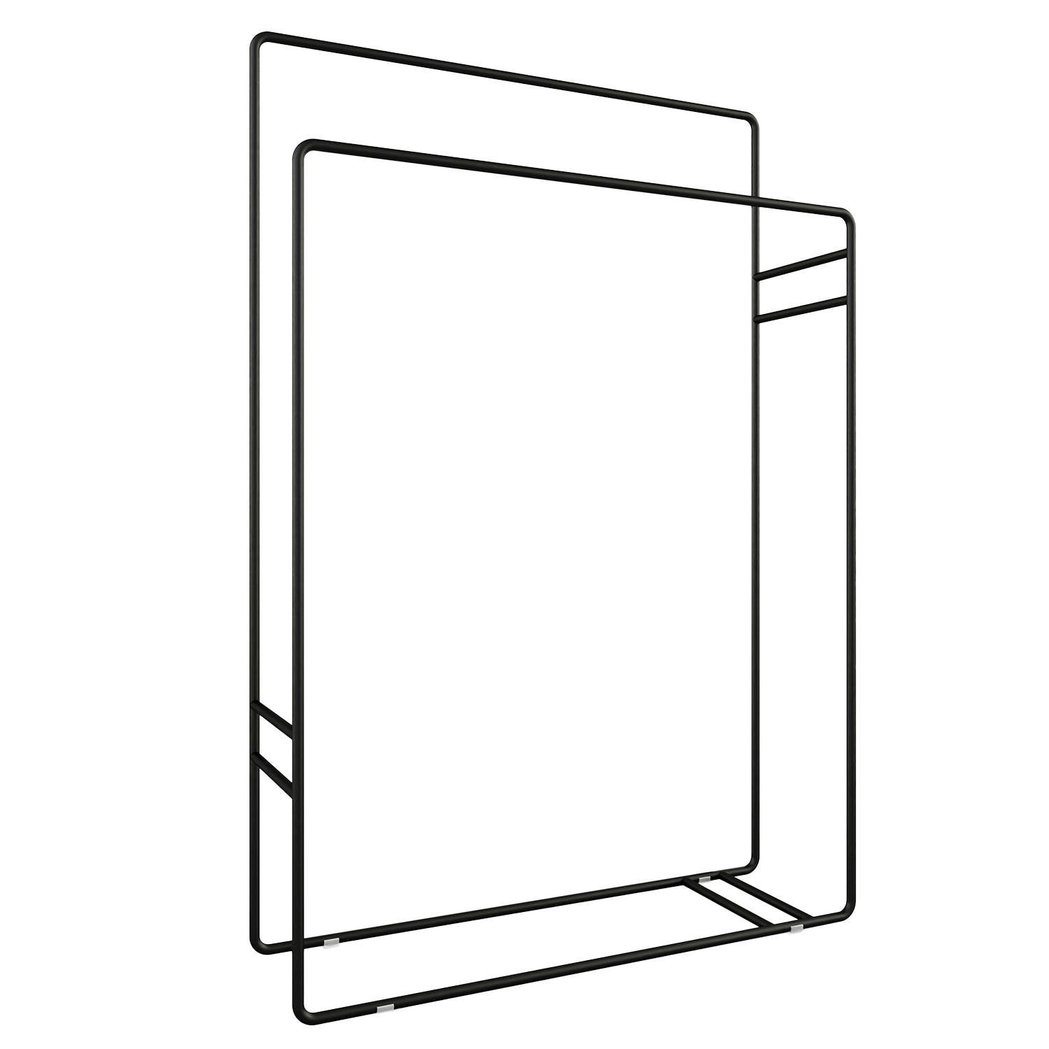 Metallbude - Delaya Handtuchständer schwarz