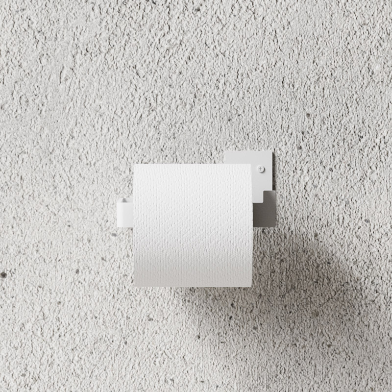 nichba toilettenpapierhalter weiss 71814