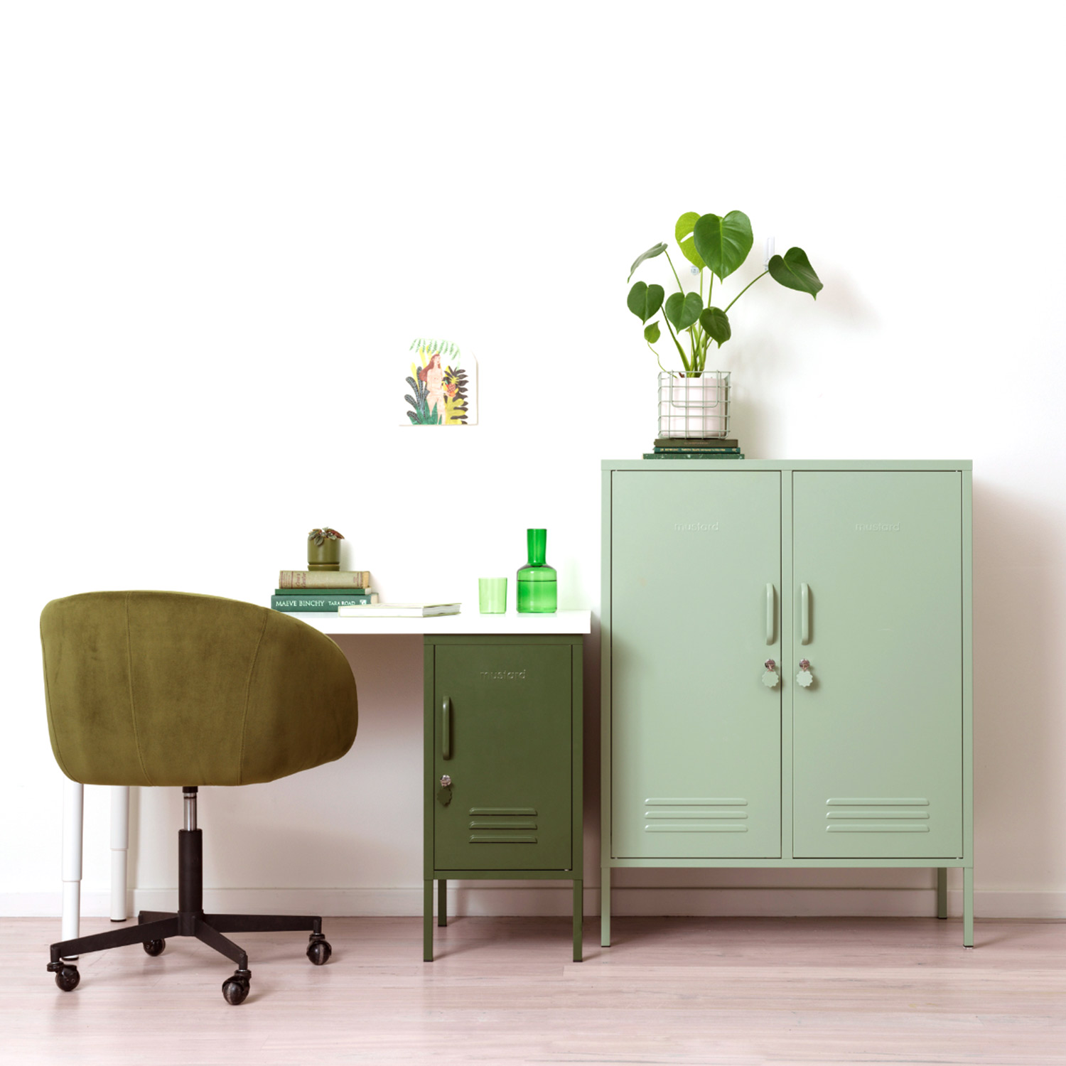 mustard made the midi highboard sage buero 96560