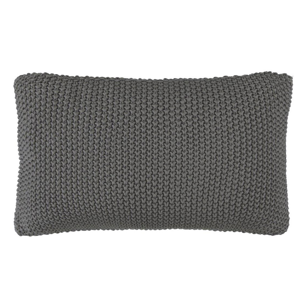 marco polo nordic knit kissen 30x60 stone 76574