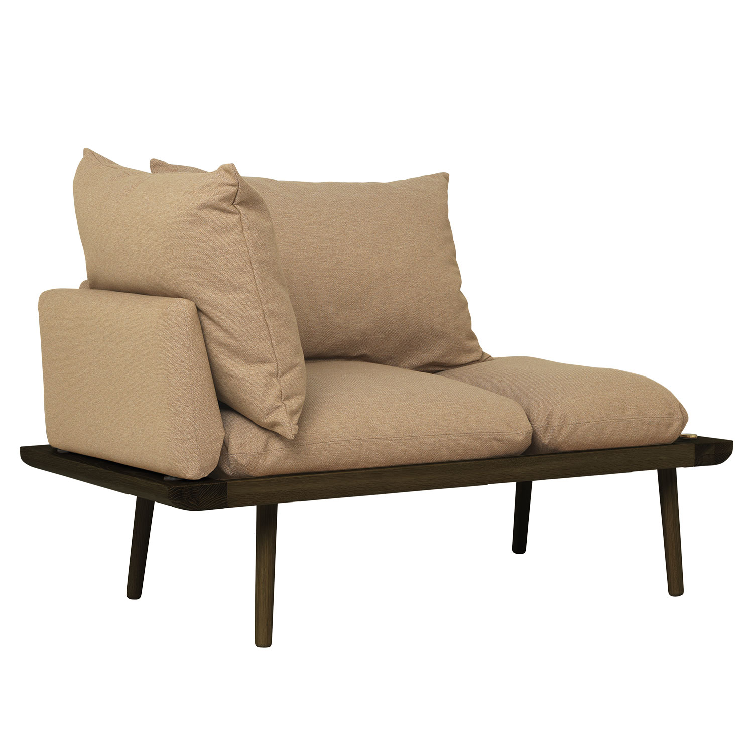 lounge around 1 5 sitzer dark oak sugar brown umage 86270
