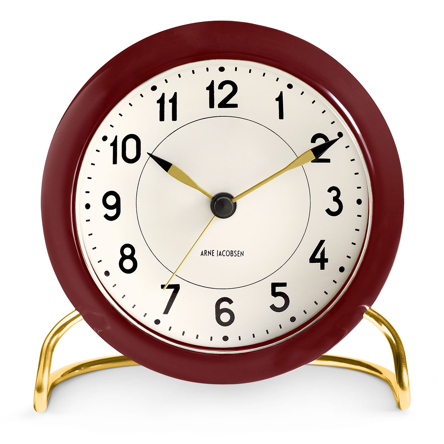 Arne Jacobsen Station Tischuhr 43676