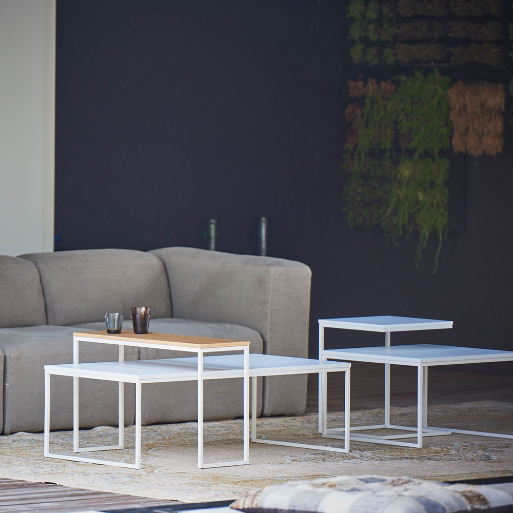 weiss flat beistelltisch jan kurtz 50198