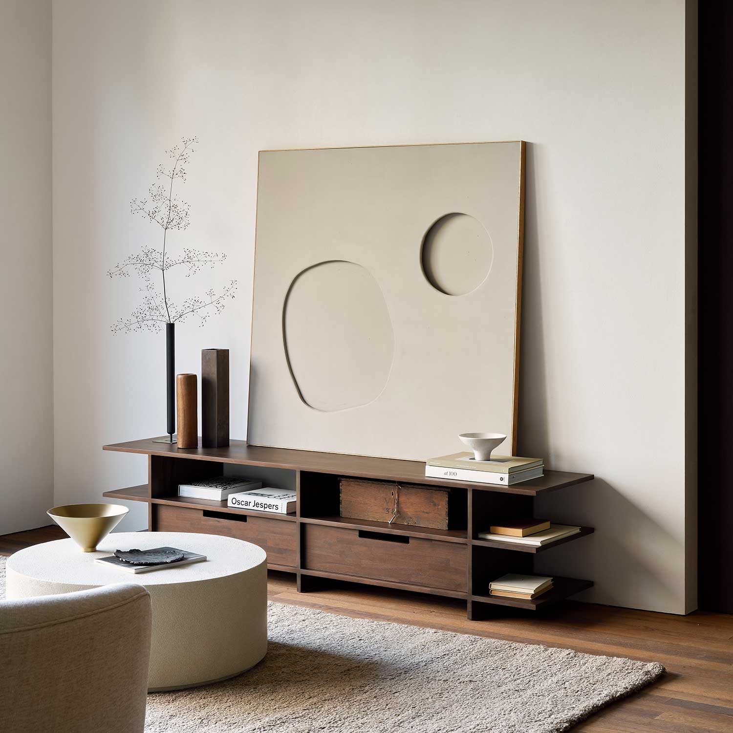 ethnicraft kabuki tv anrichte teak mit bild 103846