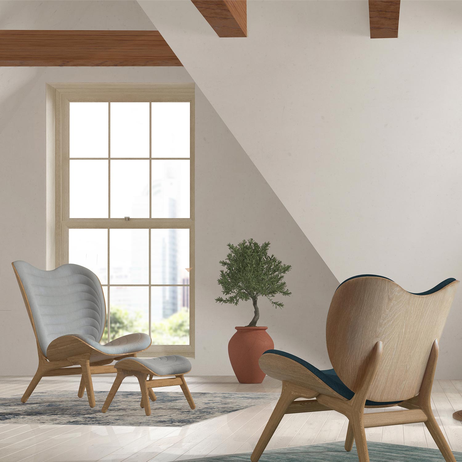 umage the reader ottoman 72570