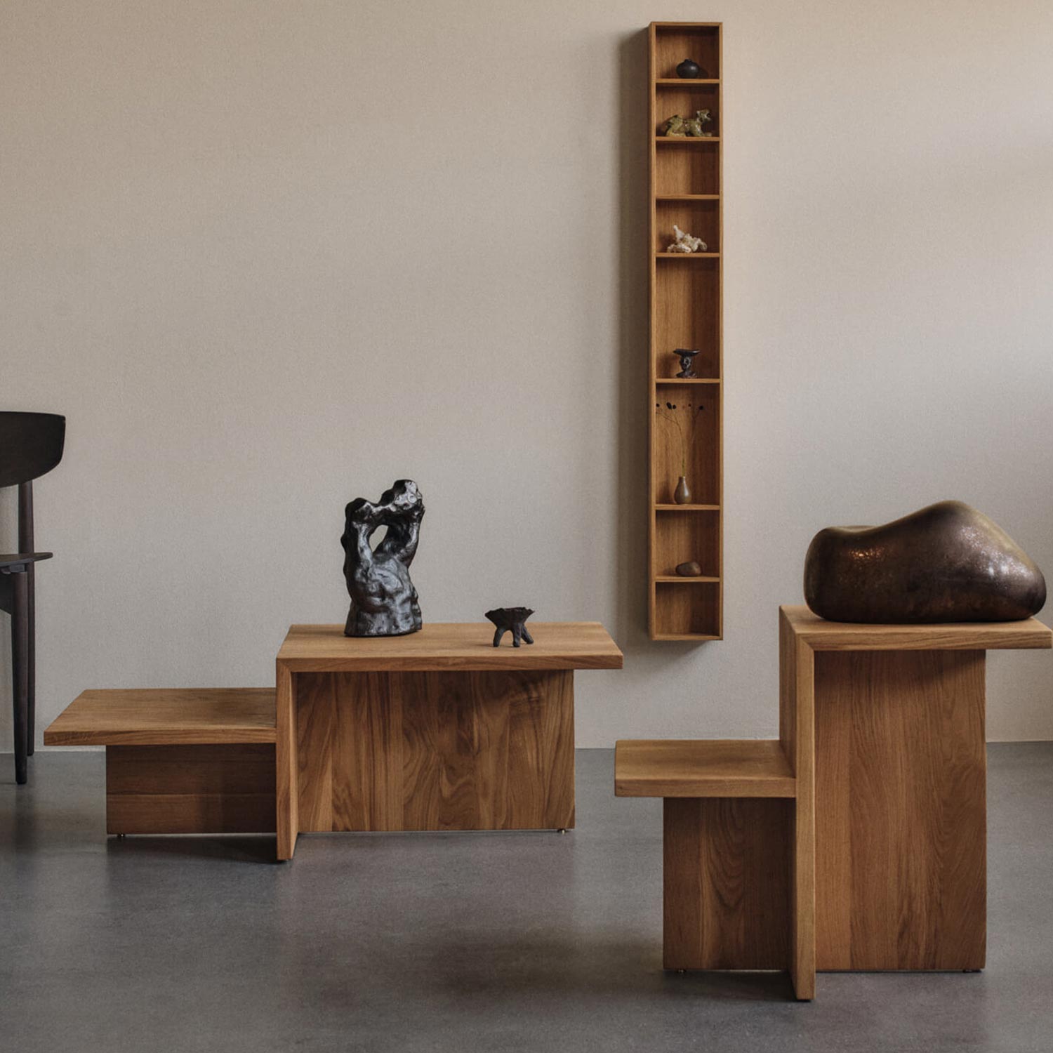 Ferm Living - Distinct Beistelltisch natural oak