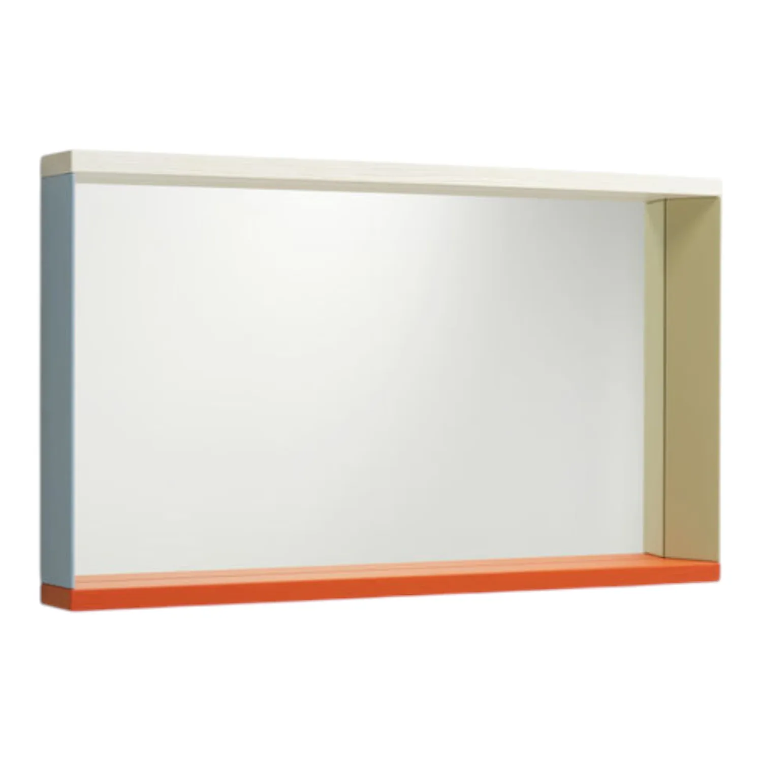 Vitra - Colour Frame Spiegel blau/orange medium