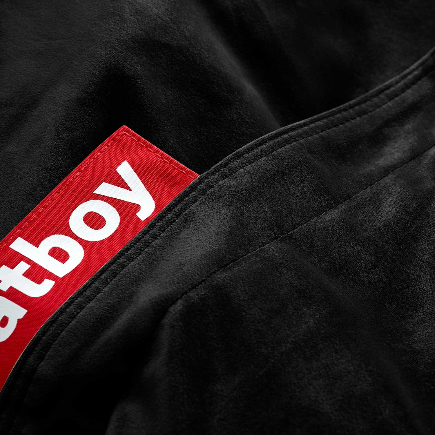 Fatboy - Original Slim Velvet Sitzsack recycled taupe