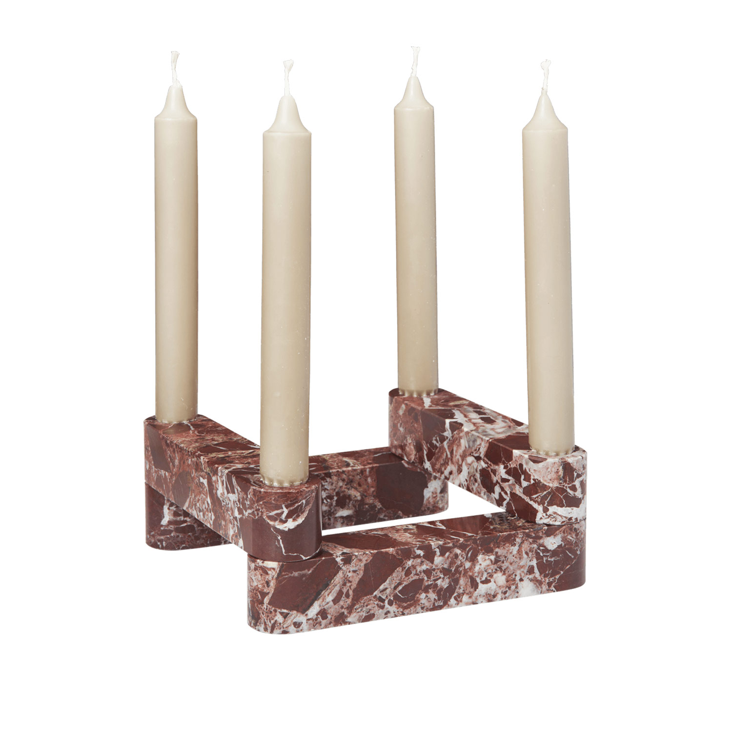 Ferm Living - Newel Modulares Kerzenhalter-4er-Set