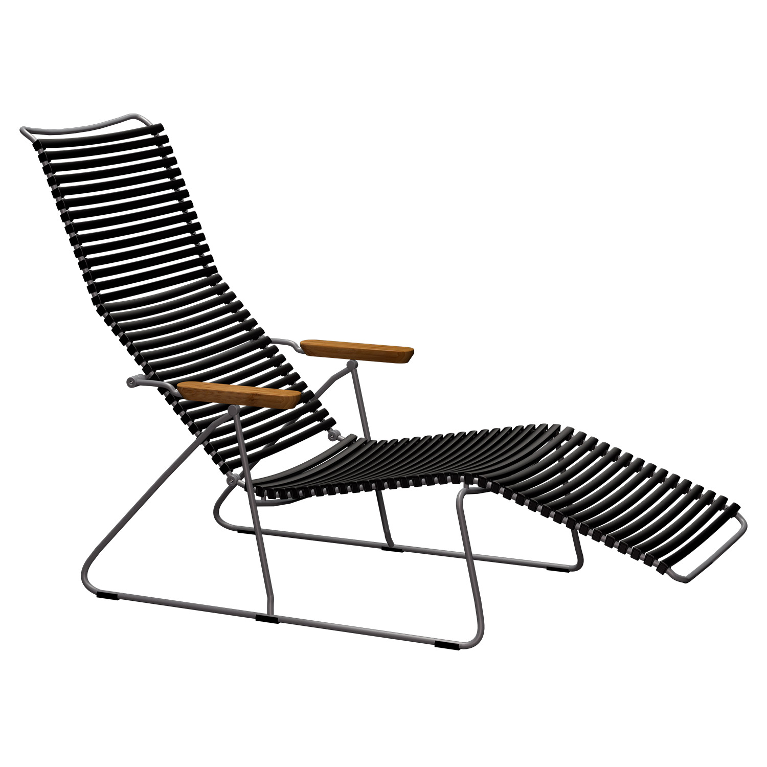 houe click sunlounger schwarz 10810 2018 92547