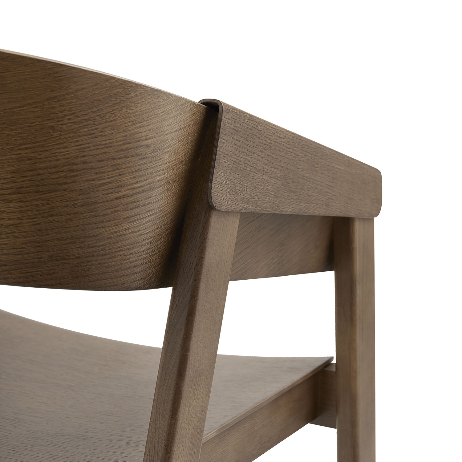 muuto cover armchair dunkelbraun detail 66841