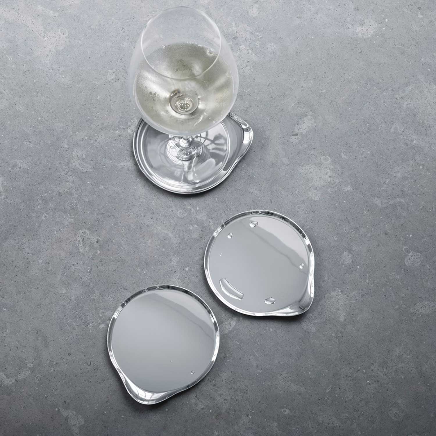Georg Jensen - Wine Untersetzer 4er Set