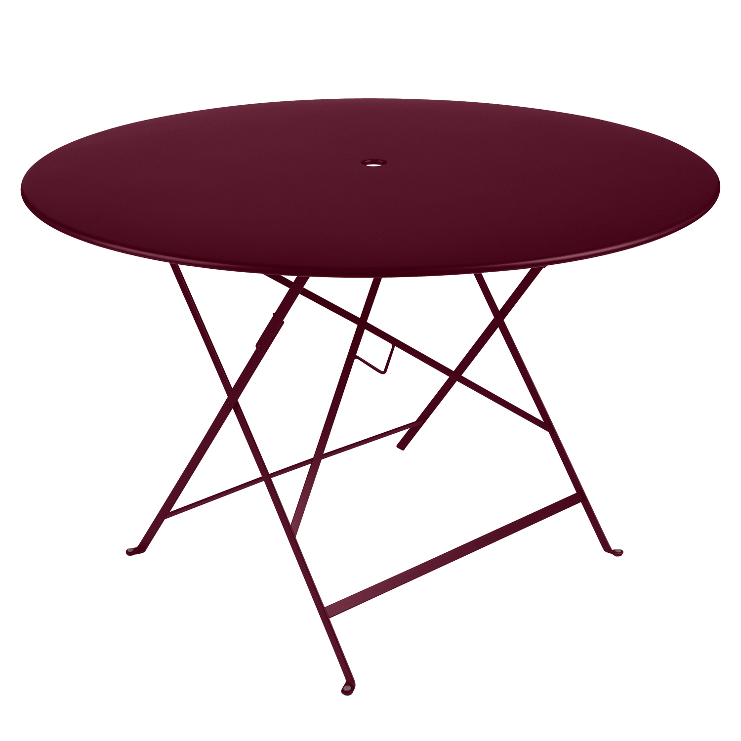 Fermob - Bistro Tisch rund 117 cm schwarzkirsche