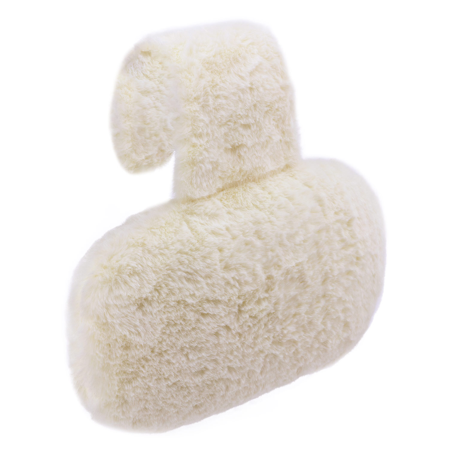 umage neck rest kissen teddy weiss 92417