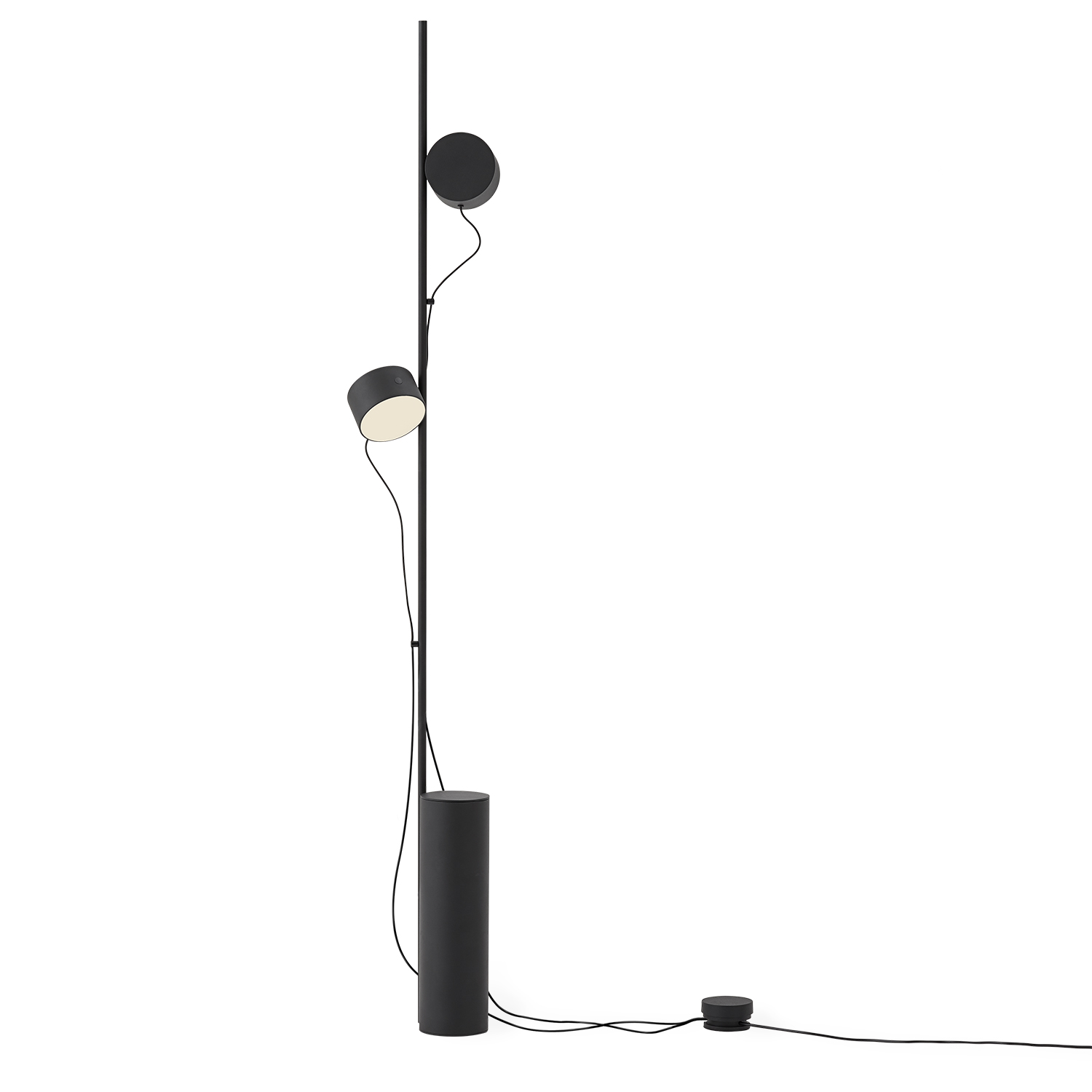 muuto floor lamp schwarz 51204