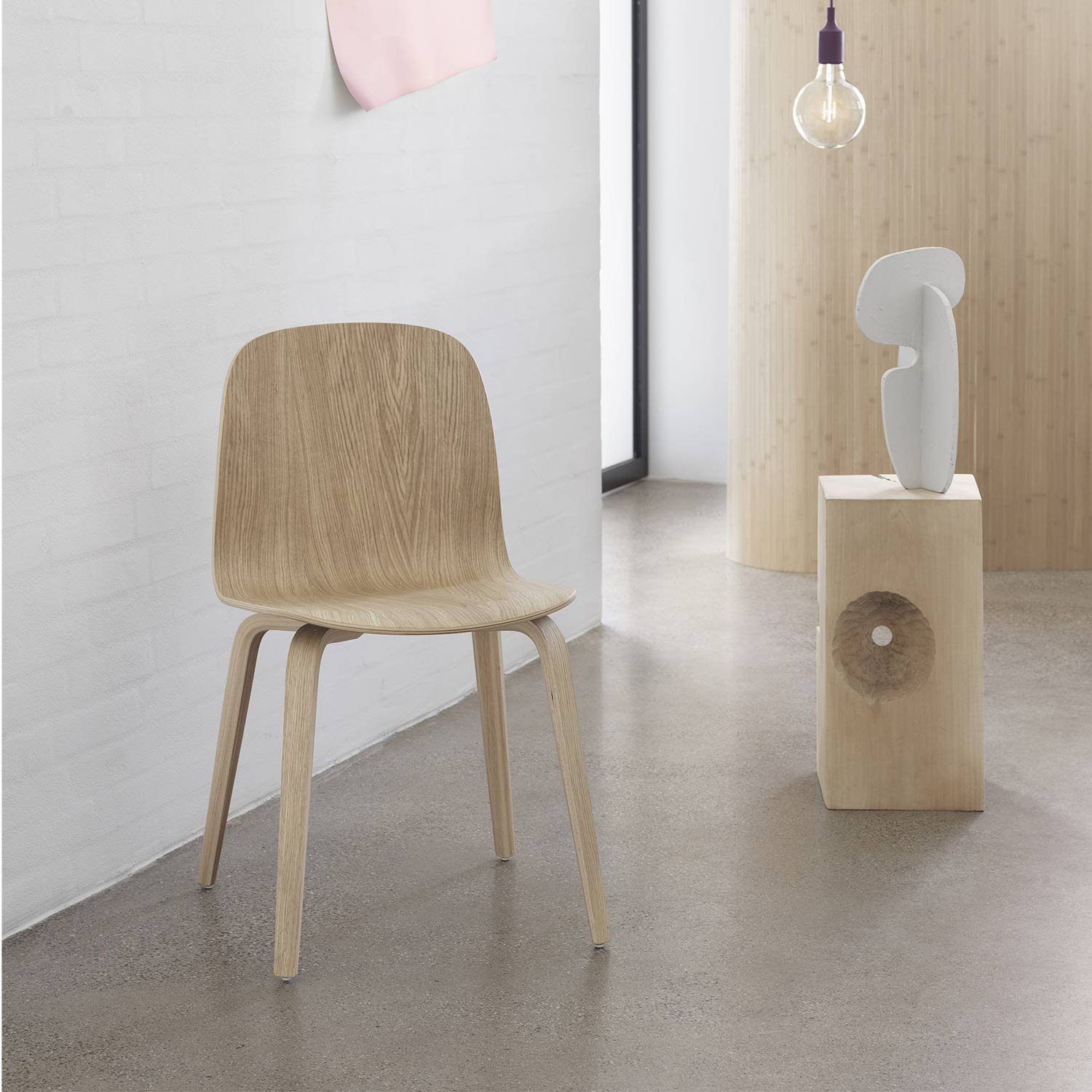 muuto visu stuhl holz 68107
