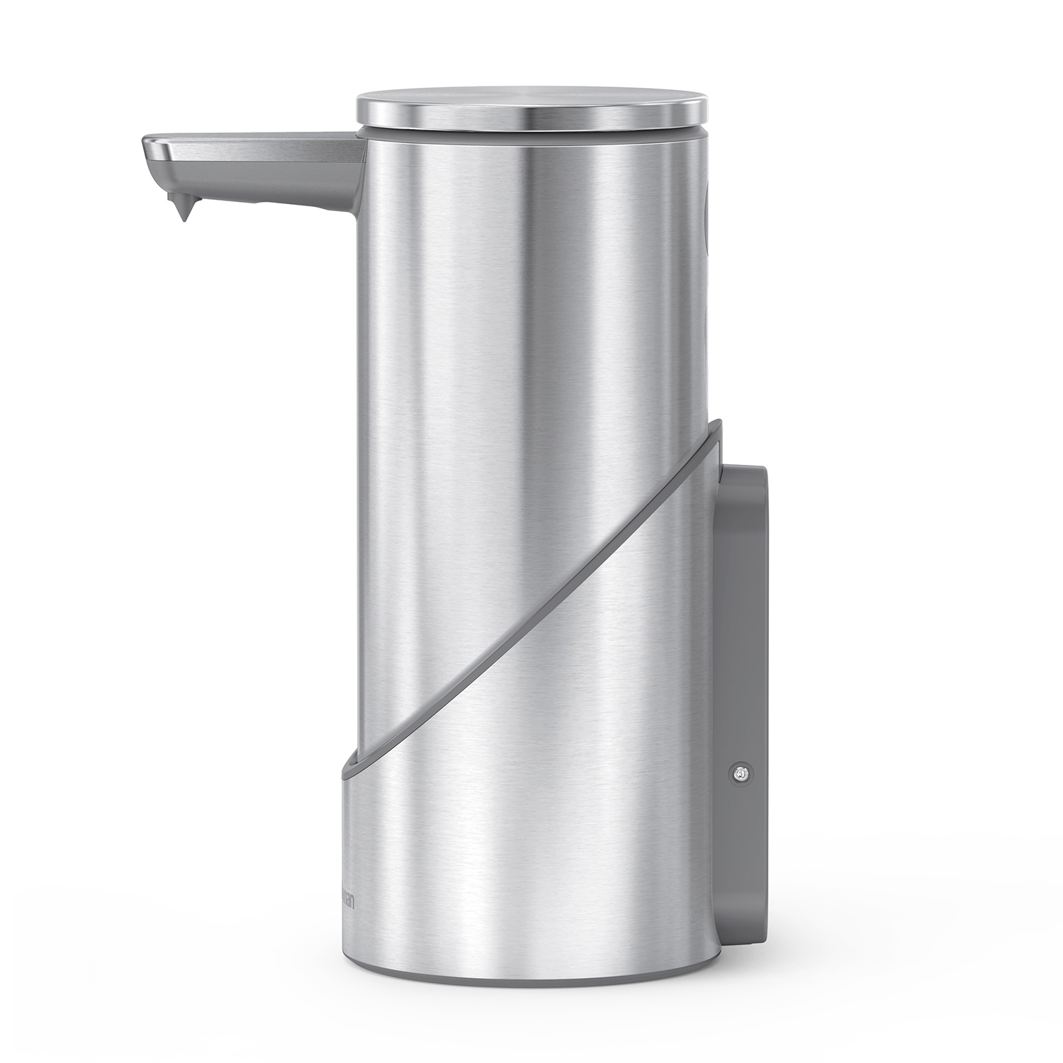 simplehuman wandhalterung sensorspender fluessigseife spender seitlich 98414