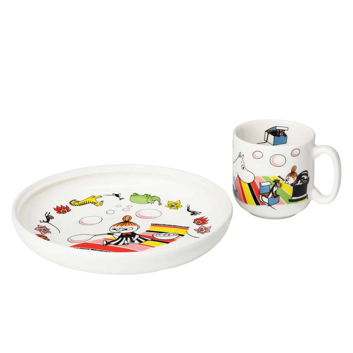 Moomin Arabia – Moomin Kinder-Set Tasse und Schale