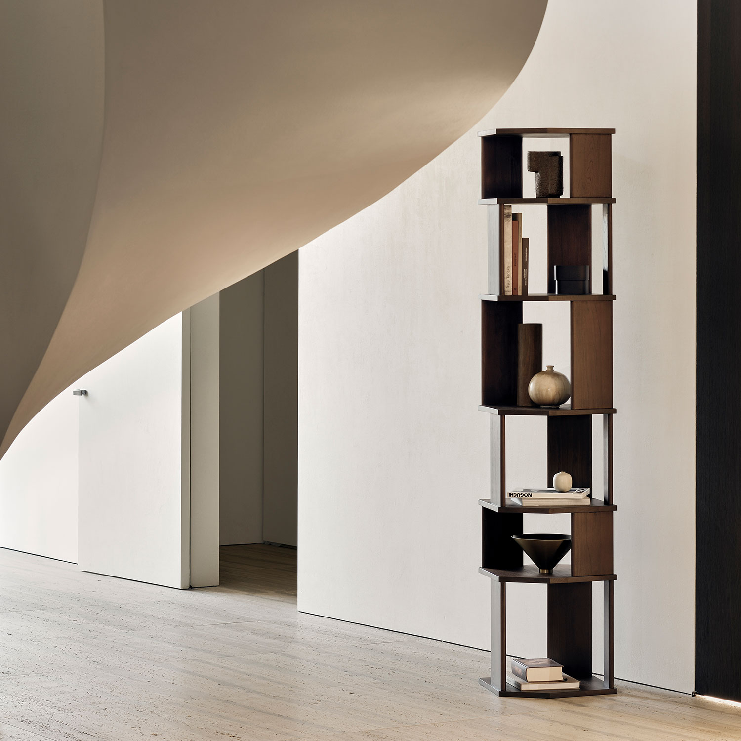 ethnicraft stairs teak mit deko 103838