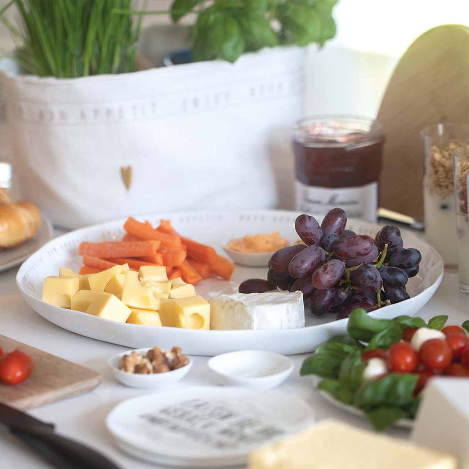 raeder servierplatte guten appetit 75115