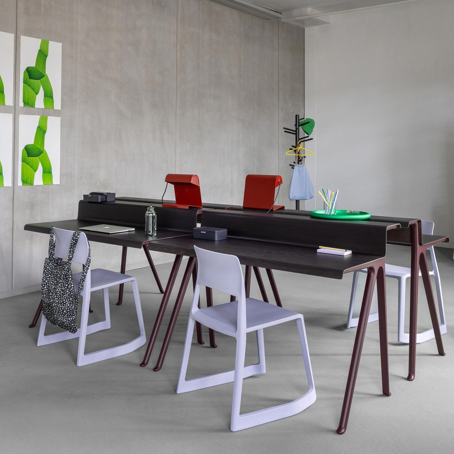 Vitra - Lampe de Bureau Tischlampe japanese red