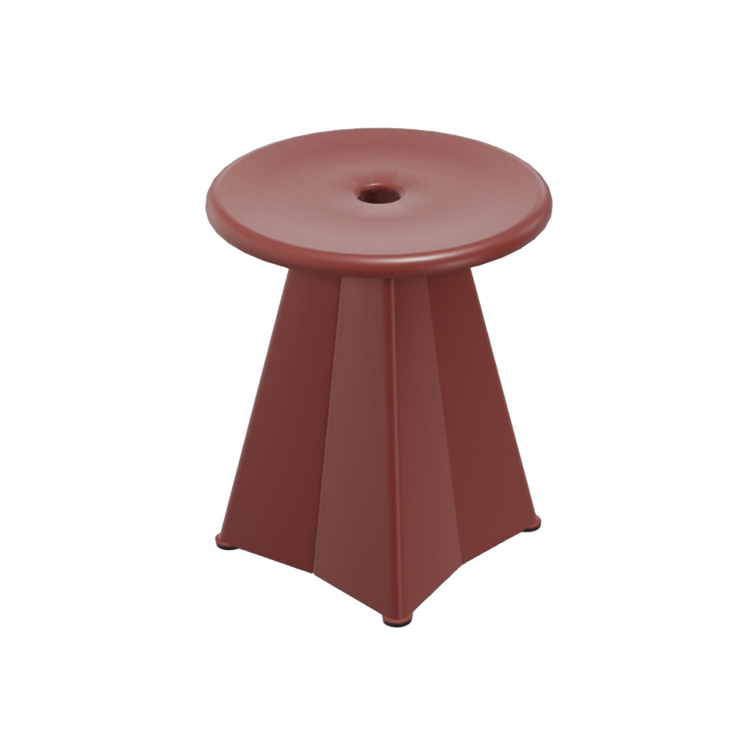 Vitra - Tabouret Métallique Hocker japanese red