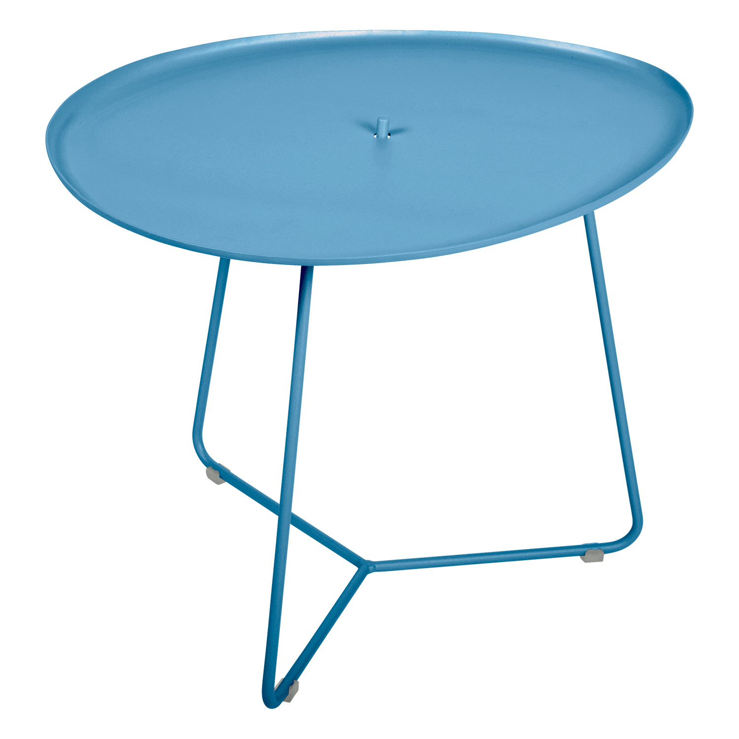 fermob cocotte niedriger tisch 55X44 maya blau 108464