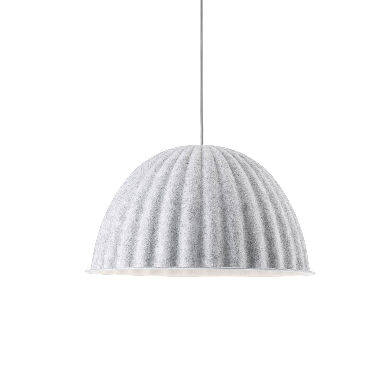 white melange 55 under the bell muuto leuchte 55740