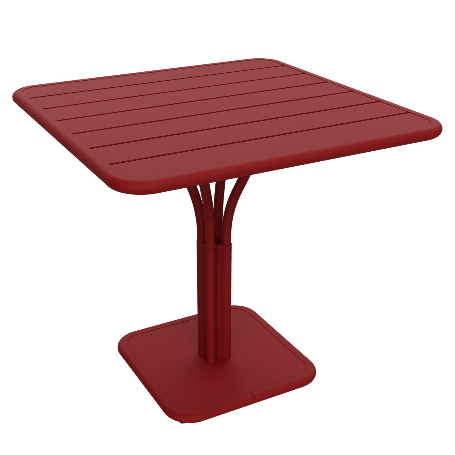 Fermob - Luxembourg Kleiner Tisch 80 x 80 cm chili