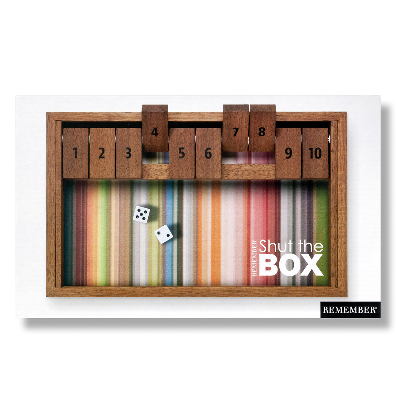 remember shut the box verpackung 68419