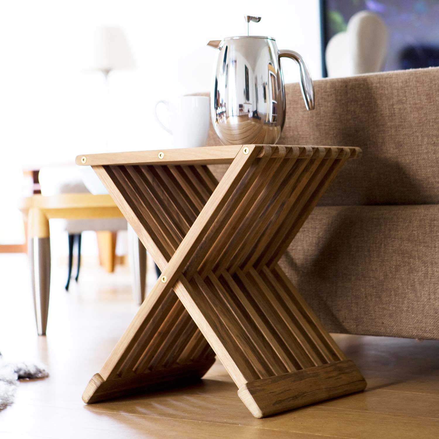 skagerak fionia hocker teak 4 24890