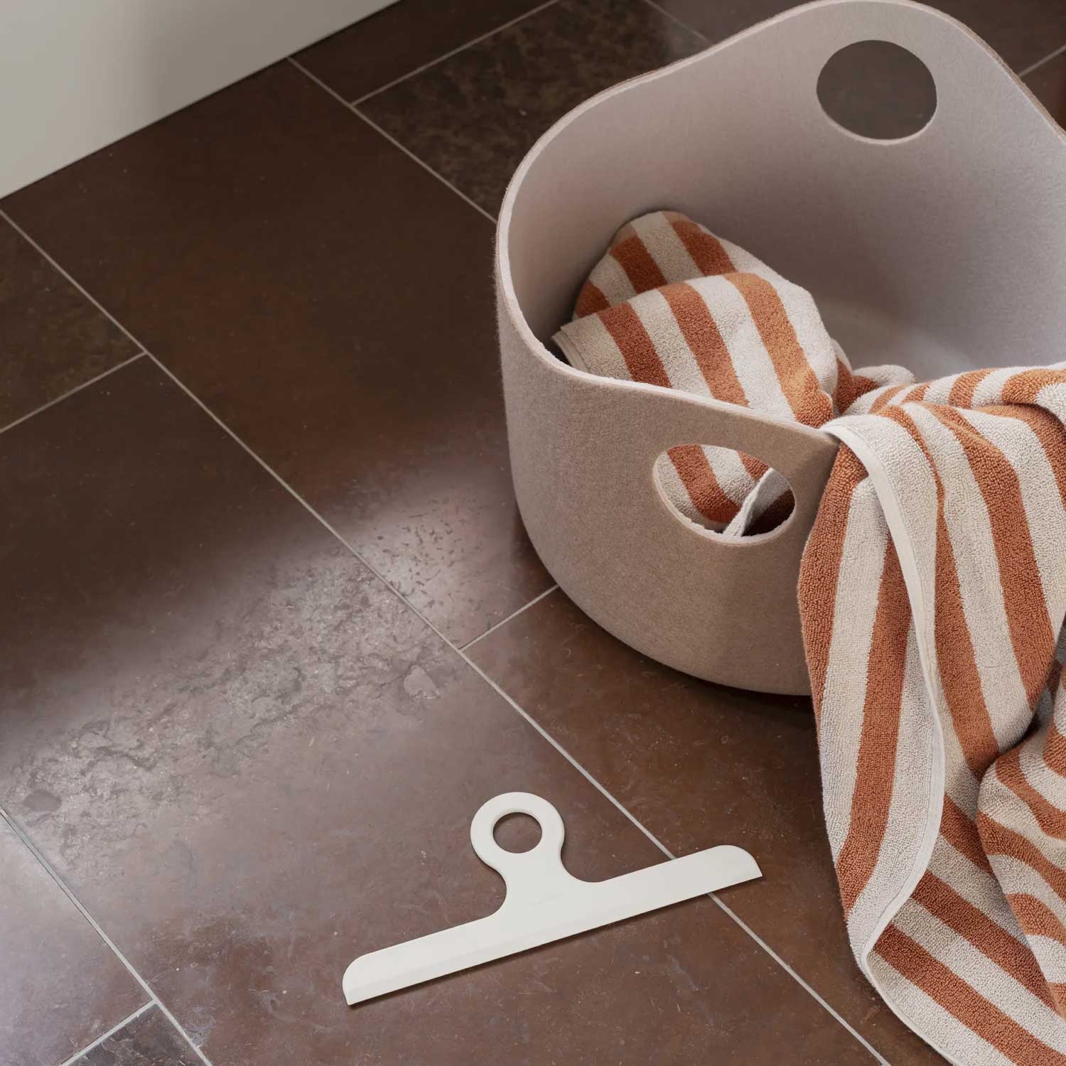 blomus - KAPI Duschwischer mit Wandhalterung schwarz