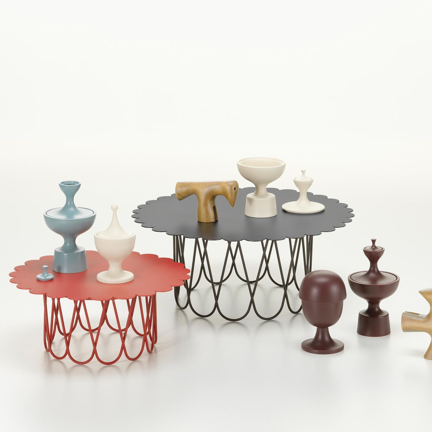 Vitra - Ceramic Container No. 2 dark aubergine