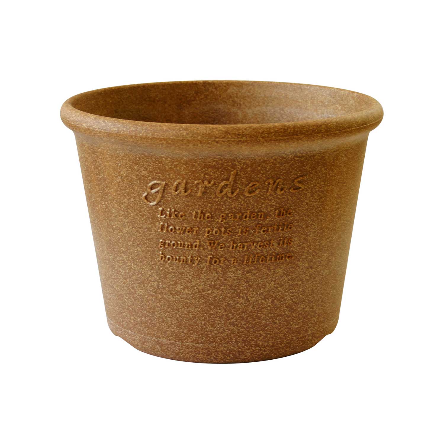 Hachiman - Eco Pot Shallow Type #8 natur