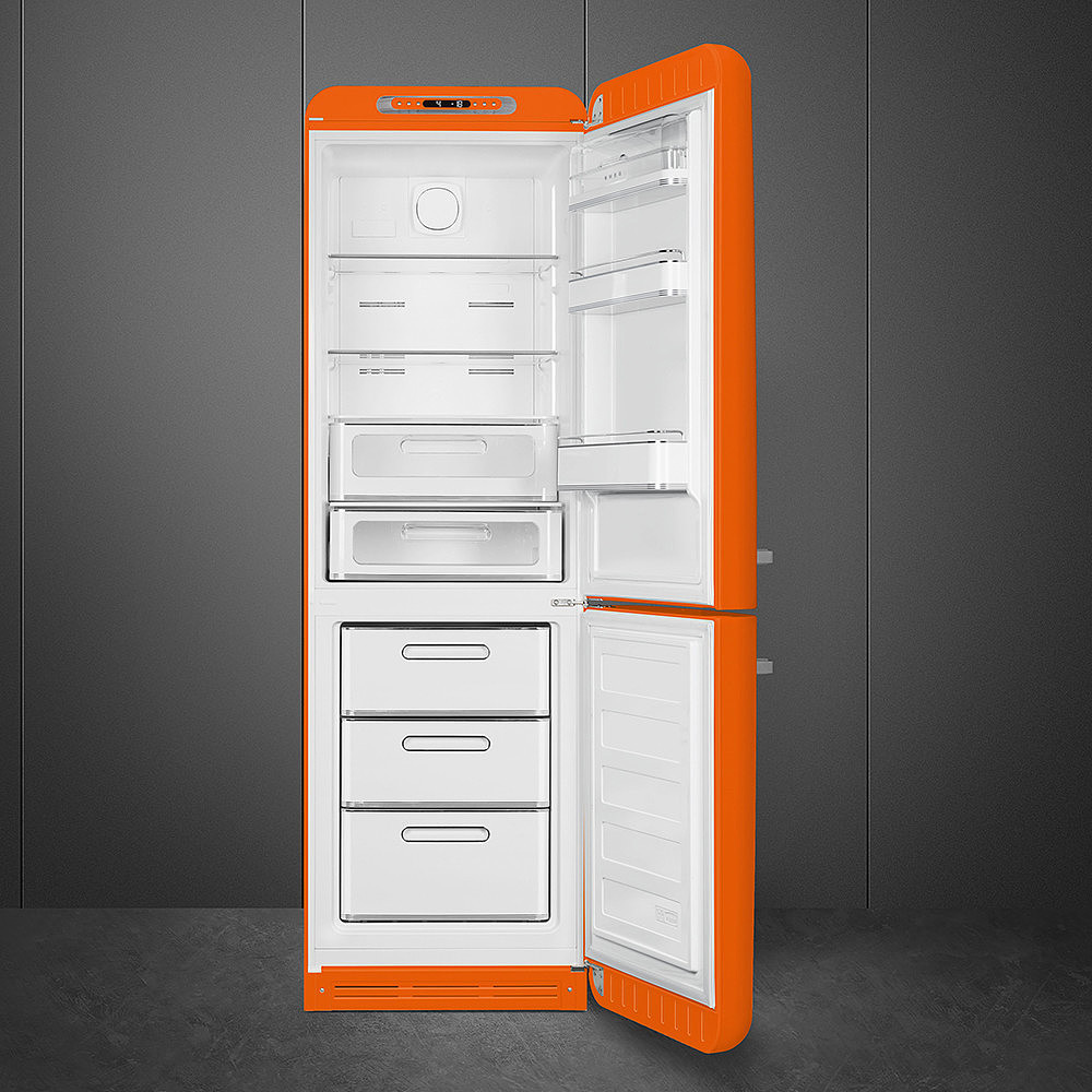 smeg kuehlgefrier FAB32 orange2 55225