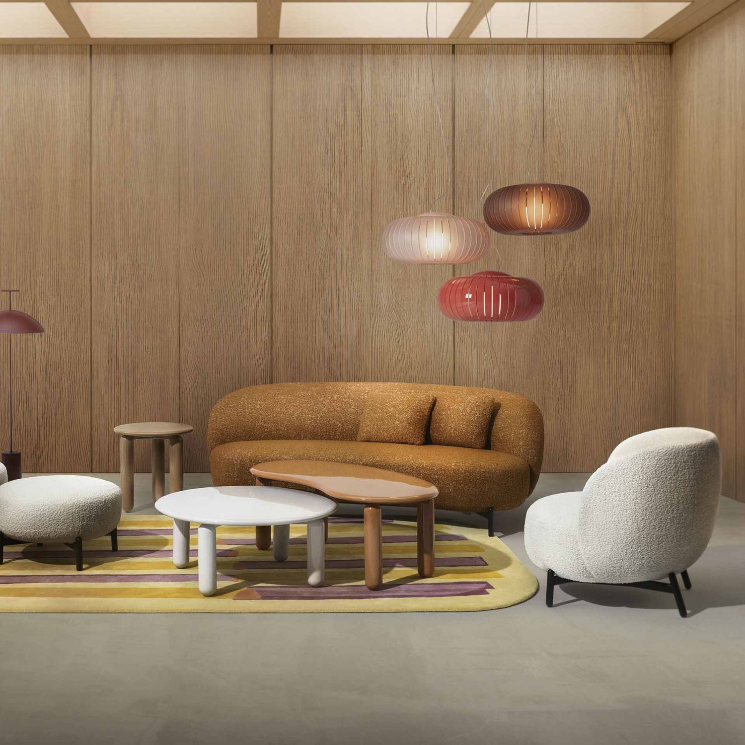 Kartell - Teresa Frozen Pendelleuchte rose